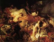 The Death of Sardanapalus Eugene Delacroix